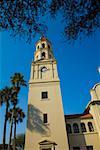 Low angle view of a cathedral, St. Augustine, Florida, USA