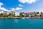 Buildings at the waterfront, Paradise Island, Bahamas