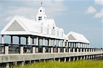 Shed in a public park, Waterfront Park, Charleston, South Carolina, USA