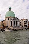 Church at the waterfront, Church of San Simeon Piccolo, Venice, Italy