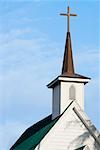 High section view of a church, Kappau, Big Island, Hawaii Islands, USA