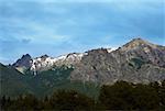 Clouds over a mountain range, San Carlos De Bariloche, Argentina