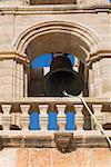 Low angle view of a bell in a tower, Rhodes, Dodecanese Islands Greece