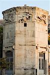 Alte Ruinen einer Turm, Turm der Winde, Athen, Griechenland