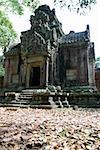 Facade of a temple, Angkor Wat, Siem Reap, Cambodia