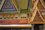 Facade of a palace, Royal Palace, Phnom Penh, Cambodia