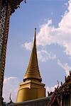 Low angle view of a temple, Ko Ratanakosin, Bangkok, Thailand