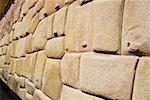 Close-up of a stone wall, Cuzco, Peru