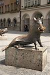 Boar Statue, Munich, Germany