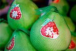 Pomelos for sale, travel still life