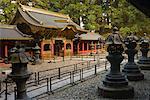 Yasha-mon Gate, Taiyu-in Mausoleum, Nikko, Japan