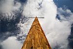 Telegrafenmast und Drähten, Arizona, USA