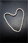 String of Pearls in Heart Shape