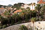 Vue d'ensemble de la ville, Dubrovnik, Croatie