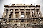 Parthenon in Restauration, Athen, Griechenland