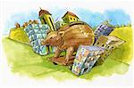 A piggy bank as a "Trojan horse"
