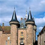 Château De La Clayette, La Clayette, Bourgogne, Frankreich