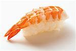 Nigiri sushi aux crevettes