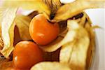 Physalis with calyxes in a bowl