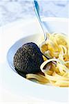 Tagliatelle with black truffle