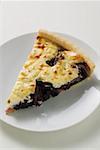 Piece of radicchio tart (Veneto)