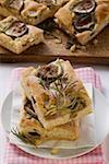 Focaccia with figs, rosemary and pine nuts