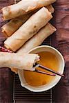 Spring rolls with sweet and sour sauce (Thailand)