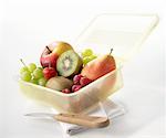 Lunch-Box mit frischen Früchten