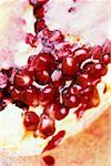 Pomegranate with seeds