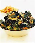 Mussels in white wine