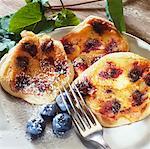 Heidelbeer-Pfannkuchen