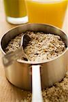 Rolled oats in a pan (1)