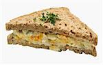 Egg sandwich with cress