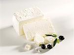 Feta (fromage de brebis) et olives noires