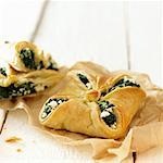 Spinach and feta parcels
