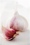 Garlic bulb and clove