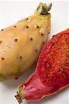 Whole and half prickly pear (detail)