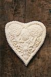 Springerle cookie (heart-shaped)