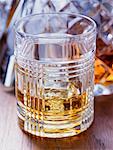 Whisky dans un verre