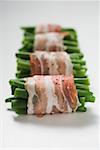 Bacon-wrapped green beans