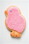 Easter biscuit (pink chick)