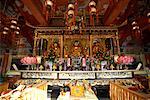 Monastère de po Lin, Ngong Ping, l'île de Lantau, Hong Kong, Chine