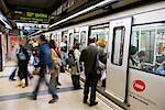 Subway in Barcelona, Spain