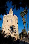 Torre del Oro, Maritime Museum, Seville, Spain