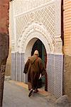 La médina de Marrakech, Maroc