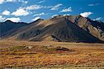 Berge und Ebenen, Tombstone Territorial Park, Yukon, Kanada