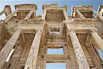 Ruinen der Celsus-Bibliothek, Ephesos, Türkei