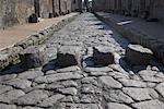 Stepping Stones on Roadway, Pompeii, Italy