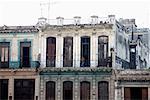 Vieux bâtiment, la Havane, Cuba