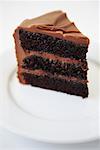Slice of Chocolate Cake